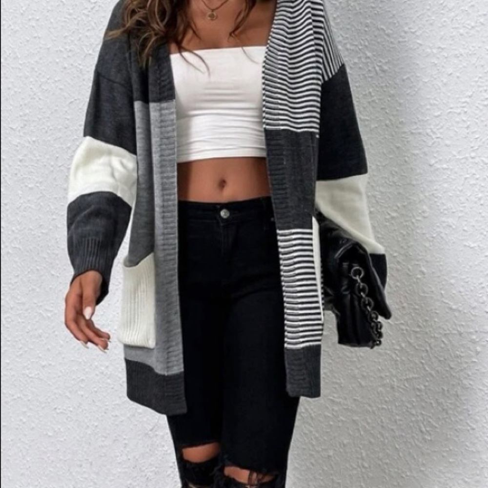 Multi color cardigan